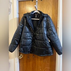 Pink Platinum Black Quilted Jacket